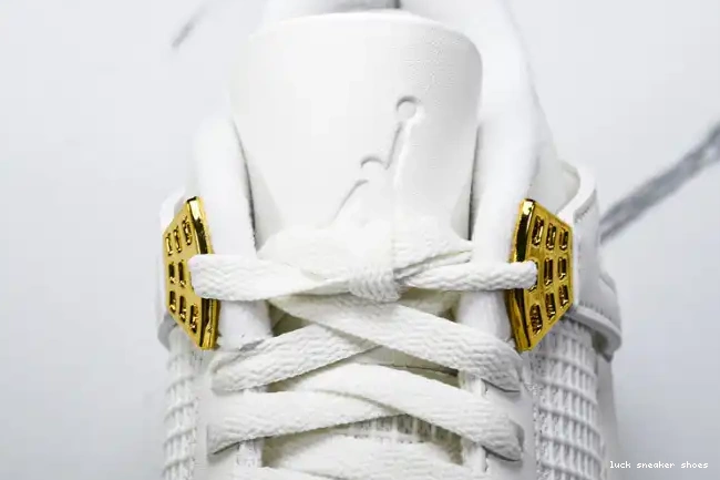 Reps LUCY Gold AQ9129-170 Metallic Retro 4 Jordan 0610